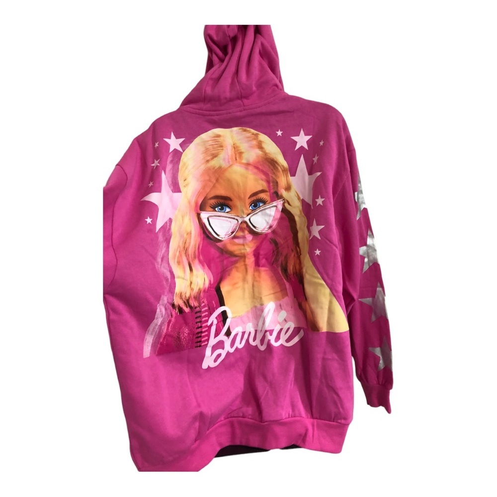 Barbie oversized Barbie in sunglasses hoodie size XL brand new